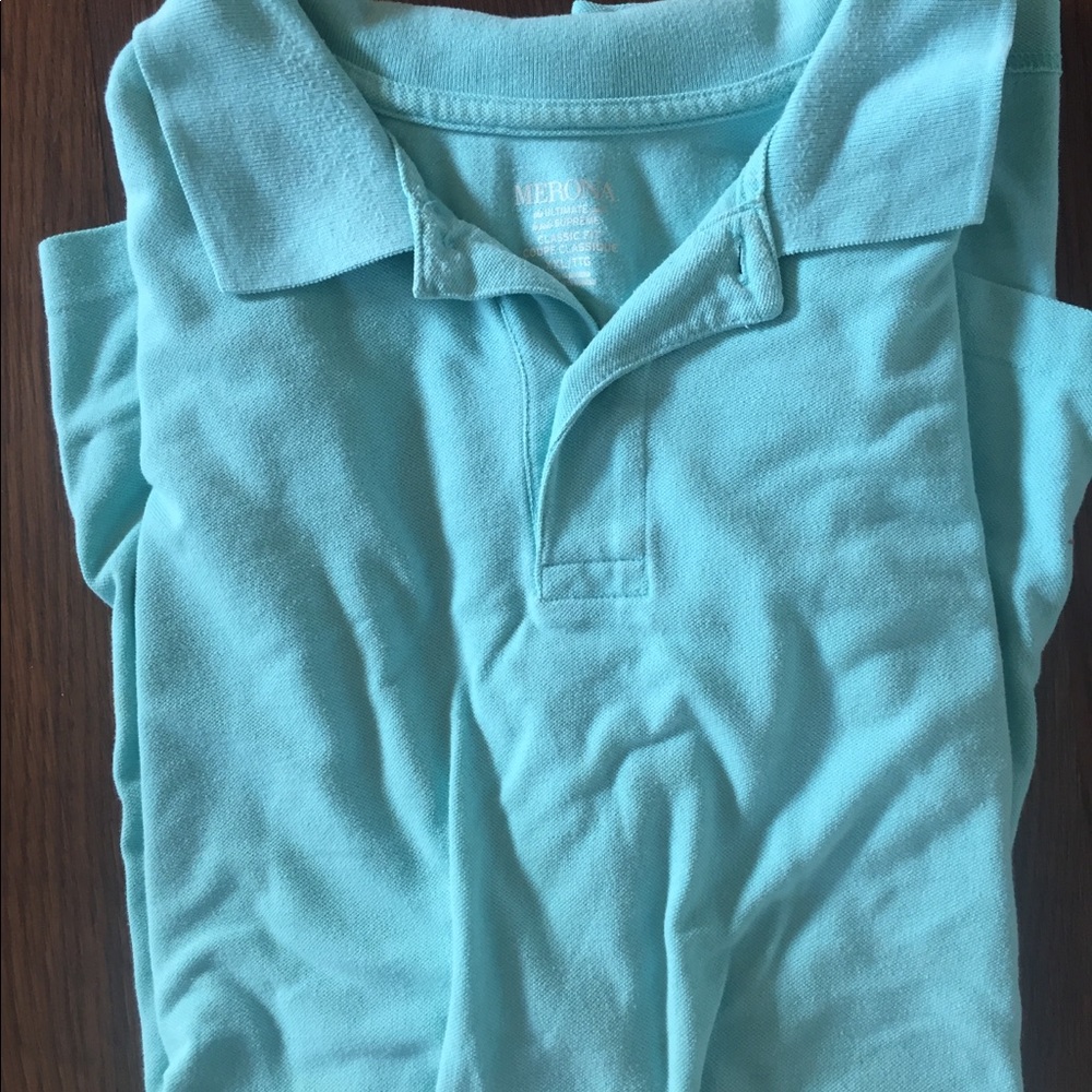 XXL Polo teal color